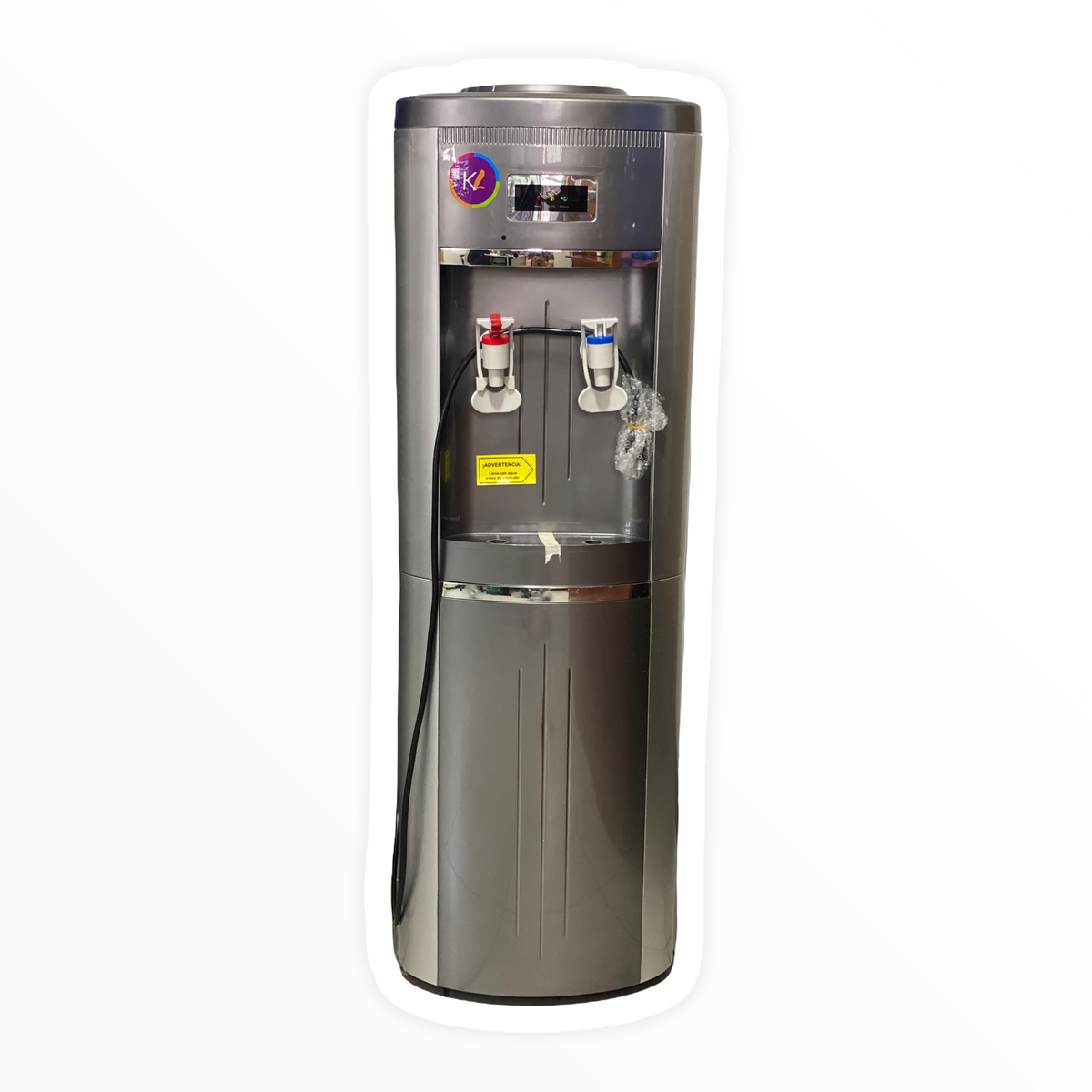 Dispensador Eléctrico Pedestal Agua Fría Caliente Compresor